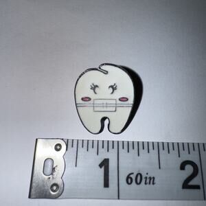 Braces Tooth Dentist Pin Brooch